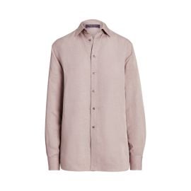 Ralph Lauren Collection Adrien Relaxed Fit Linen Blend Shirt at Ralph Lauren