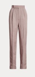 Ralph Lauren Collection Evanne Linen Blend Trousers at Ralph Lauren