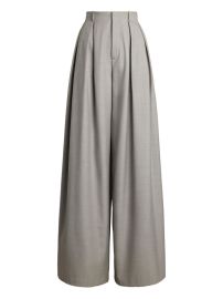 Ralph Lauren Collection Greer Pleated Trousers Grey at Farfetch