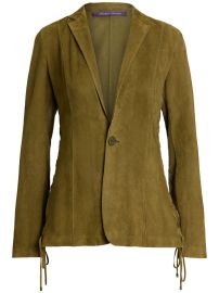 Ralph Lauren Collection single-breasted Blazer Green at Farfetch
