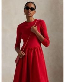 Ralph Lauren Cotton Long Sleeve Dress Bloomingdale39s at Bloomingdales