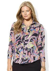 Ralph Lauren Cotton Paisley Shirt at Macys