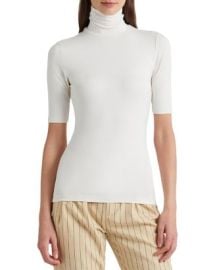 Ralph Lauren Elbow-Sleeve Turtleneck Bloomingdales at Bloomingdales