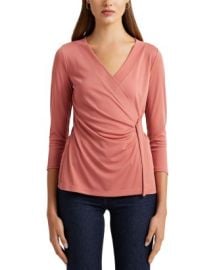 Ralph Lauren Faux Wrap Top Bloomingdales at Bloomingdales