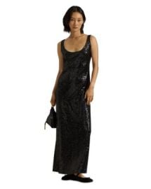 Ralph Lauren Lauren Ralph Lauren Scoop Neck Sequin Dress Bloomingdales at Bloomingdales