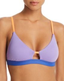 Ralph Lauren Modern Solids Cutout Racerback Bikini Top  Women - Bloomingdale s at Bloomingdales