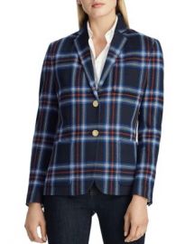 Ralph Lauren Plaid Blazer  Women - Bloomingdale s at Bloomingdales