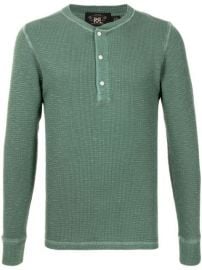 Ralph Lauren RRL Henley waffle-knit Top - Farfetch at Farfetch