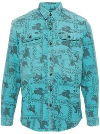 Ralph Lauren RRL Western-print Cotton Shirt - Farfetch at Farfetch