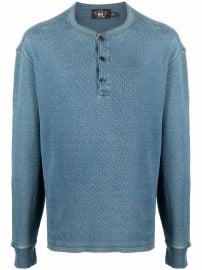 Ralph Lauren RRL button-plaquet Cotton T-Shirt - at Farfetch