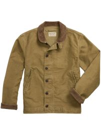 Ralph Lauren RRL corduroy-collar Cotton Jacket Green at Farfetch