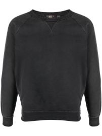 Ralph Lauren RRL crew-neck Cotton Sweatshirt Black at Farfetch