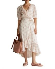 Ralph Lauren Ruffled Floral Wrap Dress   Bloomingdales at Bloomingdales