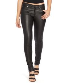 Ralph Lauren Stretch Leather Skinny Pant at Ralph Lauren