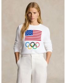 Ralph Lauren Team USA Crewneck Sweater Bloomingdales at Bloomingdales