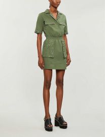 Ramil cotton-twill mini dress at Selfridges