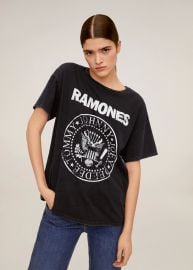 Ramones T-shirt at Mango