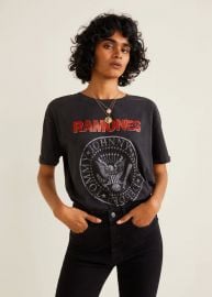 Ramones tshirt at Mango