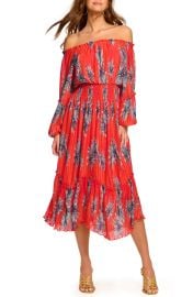 Ramy Brook Alyce Floral Off The Shoulder Smocked Dress at Nordstrom