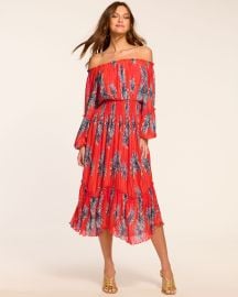 Ramy Brook Alyce Floral Off The Shoulder Smocked Dress at Ramy Brook