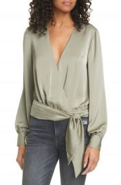 Ramy Brook Analiese Wrap Blouse   Nordstrom at Nordstrom