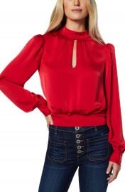 Ramy Brook Angela Keyhole Long Sleeve Top   Nordstrom at Nordstrom