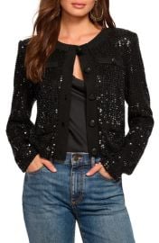 Ramy Brook Anna Sequin Jacket at Nordstrom