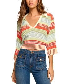 Ramy Brook Azaria Striped Top at Bloomingdales