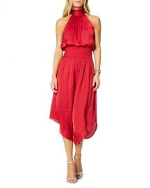 Ramy Brook Bella Halter Midi Dress at Neiman Marcus