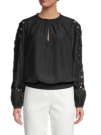 Ramy Brook Bri Lace Cutout Top on SALE at Saks Off 5th