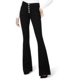 Ramy Brook Cindy High Rise Flare Jeans in Black Bloomingdales at Bloomingdales