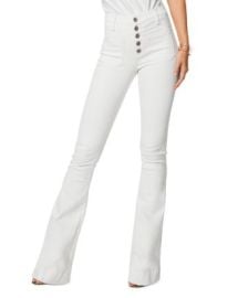 Ramy Brook Cindy High Rise Flare Jeans in White   Bloomingdales at Bloomingdales