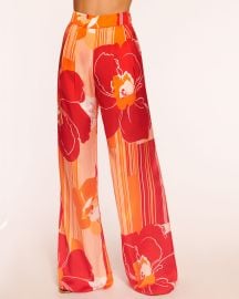 Ramy Brook Claudia Floral Satin Wide Leg Pants at Ramy Brook