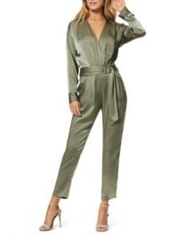 Ramy Brook Crosby Faux-Wrap Belted Jumpsuit Women - Bloomingdale s at Bloomingdales