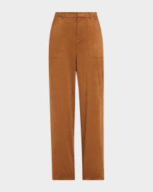 Ramy Brook Edwina Faux Suede Pants at Neiman Marcus