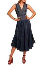 Ramy Brook Grega Sleeveless Cotton Fit & Flare Dress at Nordstrom