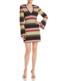 Ramy Brook Jaime Striped Crochet-Lace Dress Women - Bloomingdale s at Bloomingdales