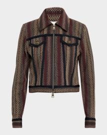 Ramy Brook Julie Textured Tweed Jacket at Neiman Marcus