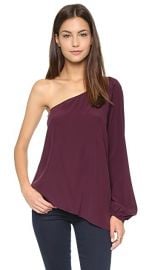 Ramy Brook Kanye One Shoulder Blouse at Shopbop