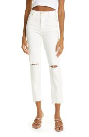 Ramy Brook Langley Distressed Crop Jeans at Nordstrom