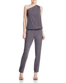 Ramy Brook Lulu One Shoulder Jumpsuit Gunmetal at Bloomingdales