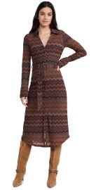 Ramy Brook Lydia Dress SADDLE CHEVRON S at Shopbop