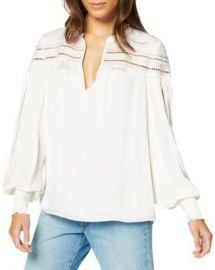 Ramy Brook Maisy Bishop-Sleeve Top  Women - Bloomingdale s at Bloomingdales