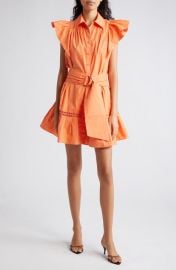 Ramy Brook Marceline Belted Mini Shirtdress at Nordstrom