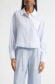 Ramy Brook Marnie Stripe Shirt at Nordstrom