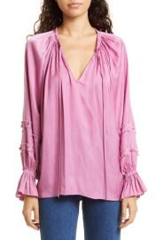 Ramy Brook Maty Long Sleeve Blouse at Nordstrom