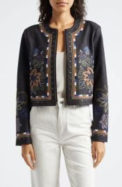 Ramy Brook Mav Jacket in Dark Indigo at Nordstrom