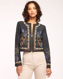 Ramy Brook Mav Jacket in Dark Indigo at Ramy Brook