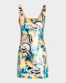 Ramy Brook Miller Sequined Mini Dress at Neiman Marcus