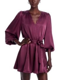 Ramy Brook Montana Belted Mini Dress Bloomingdales at Bloomingdales